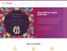 Tablet Screenshot of angelsfosterokc.org